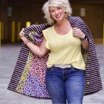 CAbi  Headline Topper Size 8 Gorgeous Multicolored Jacket NWT 🏷️ Photo 1