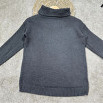 Athleta Breckenridge Turtleneck Knit Sweater Pullover Longsleeve Charcoal Gray S Photo 8