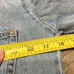 ZARA  denim long sleeve distressed romper EUC light blue Photo 6