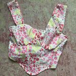 SheIn White Flower Corset Photo 0