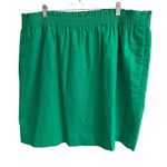 J.Crew Factory Reimagined Mini Skirt Women’s 20 Linen Blend Kelly Green NEW Size undefined Photo 0