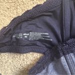 Aerie  Navy Lace Bandeau Size: 36D Photo 4