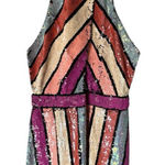 NBD X BY Gianna Mini Halter Dress in Pastel Clouds XS Sequins Party Cocktail Photo 0