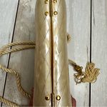 Mother of Pearl Vintage Plastic Diamond Pattern Evening Clutch Crossbody Girly Photo 9