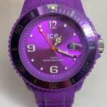 Ice Watch purple Unisex date watch 40mm Quartz analog rotating bezel running Photo 1