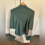 Entro  sweater colorblock long open front cardigan oversized size 2X Photo 3