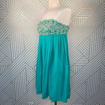 Lilly Pulitzer ‎ Jillie Dress Chiffon Jewel Green Photo 5