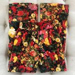 WAYF Floral Print Wide Leg Pull On Pants Palazzo Photo 2