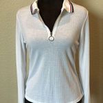 Ultra Flirt Women’s Long Sleeve Quarter Zip Top Photo 1
