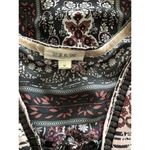 Taylor & Sage Floral Long Bell Sleeve Blouse Tunic Size Medium Pullover Photo 6