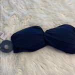 Loft  Dark Blue Strapless Bikini Top size M brand new Photo 7