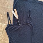 SKIMS  Soft Lounge Petite Long Slip Dress Onyx Size MP Photo 4