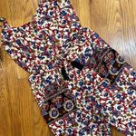 Band of Gypsies Jumpsuit Summer Floral Patch Pockets Size XS Photo 5
