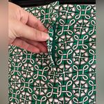 Boden Richmond 7/8 trouser green compass print Sz 10 Petite Photo 3