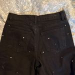 Habitual  Denver Grommet High Rise Black Wide Leg Jeans Photo 3