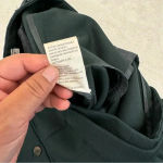 Carven forest green front slit pants trousers capri crop size 40 Photo 10