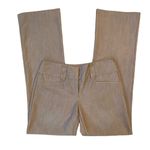 Joe B women's juniors size small tan mid rise wide leg stretchy dress pants Photo 5