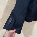 J.Crew navy blue pinstripe striped wool blazer jacket Photo 2