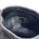 Brash  9 Booties Black Glitter Pointed Toe Pull On Sock Boots Stiletto Heel Spicy Photo 13