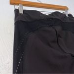 Lululemon  Womens Black Mesh Capri Crop Leggings 6 Photo 5