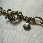 J.Crew  Statement‎ Necklace Gold Tone Clear Rhinestone Faux Pearl Elegant Photo 2