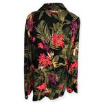 Worthington Isla Floral Snap Closer Long Sleeve Belted Blazer Jacket XXL Photo 4