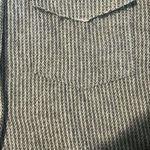 SheIn Gray Textured Button-Up Shirt Photo 6