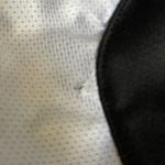 Nike  Team Black White Rugby Soccer Training V-Neck Shirt Size Large EUC #0852-AT Photo 4