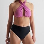 EXPRESS - Black Body Contour Swim Bottoms - BNWT! Photo 0