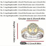Absolutely  Beautiful “Tree of Life”Silver Ring Size 7 Photo 4