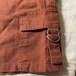 Women’s Riveted by Lee Cargo Style Clay Adobe Waisted Belt Shorts Sz 16 NEW Photo 6