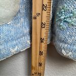 Erika White Stag Snowman Christmas Holidays Grandma Sweater Vest Blue Size Large Photo 8