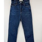 Reformation Womens Jeans Blue Huntington Denim Liza High Rise Straight Size 24 Photo 5