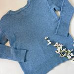 Ellen Tracy Knit Bluebell Scoop Neck Sweater XS (E119) Photo 8