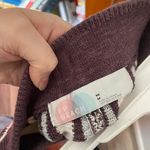 Free People  Knit Set Sweater Vest Striped Shorts Medium Boho Beach Festival Cozy Photo 8