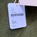 Free People Wyeth  Billie Leather Band Felt Hat Fedora Western Green Moss NWT Photo 7