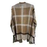 Daytrip  S neutral plaid open front cardigan fall casual office preppy winter Photo 1