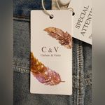 Chelsea and Violet  Relaxed Fit Blue Jeans Photo 3