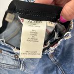 Alice + Olivia Amazing Removed Waistband Genevive High Waist Straight Leg Jeans Photo 6