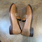 Brioso Frisco Lizard Embossed Leather Loafers Brown Slip On Size 10 Photo 9