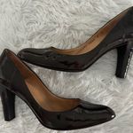 Salvatore Ferragamo  brown patent leather pumps Shoes sz 8 Photo 0