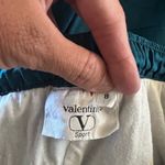 Vintage Valentino Sport Drawstring Unisex Teal Windbreaker Pants Size 8 Photo 5