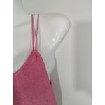 Urban Revivo Pink Cami Scoop Neck Slit Hem Dress MEDIUM NWT Coastal Casual Photo 5