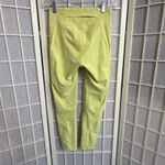 Lululemon Fast Free MidRise 23" Electric Yellow Nulu Leggings Athleisure Pants 4 Photo 1