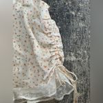 Yours Truly Floral mini skirt and blouse set Yellow Photo 4