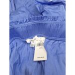 Aerie  Womens Size Medium Tiered Ruffle Mini Skirt  Periwinkle Blue Elastic Waist Photo 4