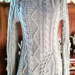 Tabula Rasa 100% Merino Wool Gray Chunky Cable Knit Sweater Size M Photo 0