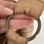 Old Navy Vintage Y2K Leather Large Tan Satchel hobo Bag Purse Single Strap Boho Photo 10