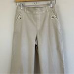 Spanx  Stretch Twill High Rise Wide Leg Crop Trousers Size M Photo 4