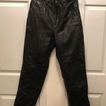 Spiegel Vintage High-Rise Leather Pants Photo 0